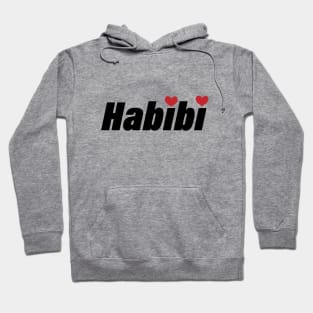 Habibi  fun text design Hoodie